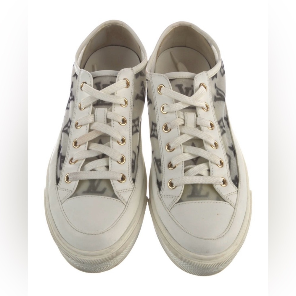 Louis Vuitton mesh LV monogram sneakers US 8/eu 38